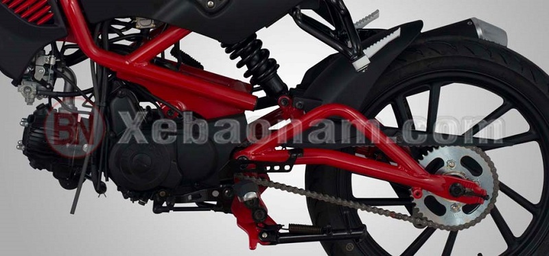 Khung sườn xe máy 50cc kymco k-pipe 50