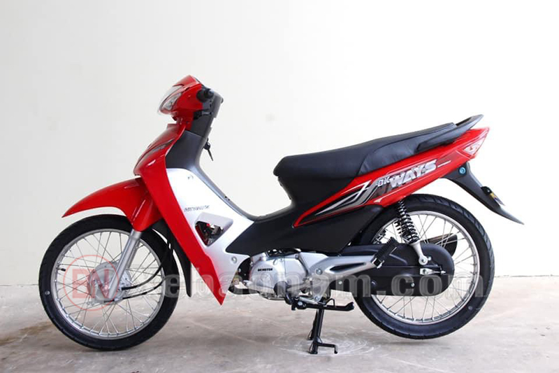 xe máy 50cc dk ways màu đỏ