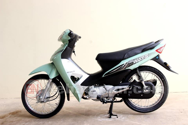 xe máy 50cc dk ways màu cam