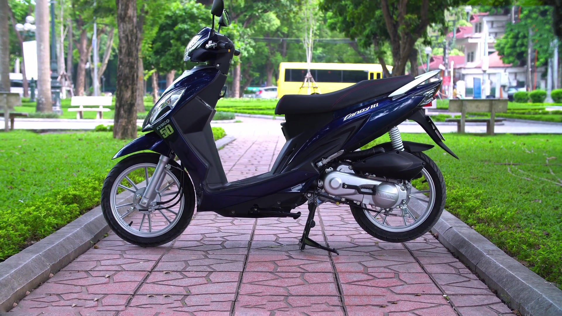 Thân xe ga 50cc kymco candy hi