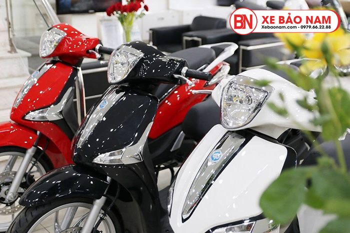 Thết kế nhỏ gọn xe ga 50cc piaggio liberty 