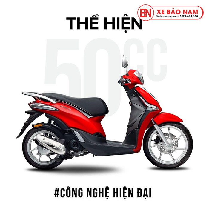 Xe ga 50cc piaggio liberty công nghệ mới