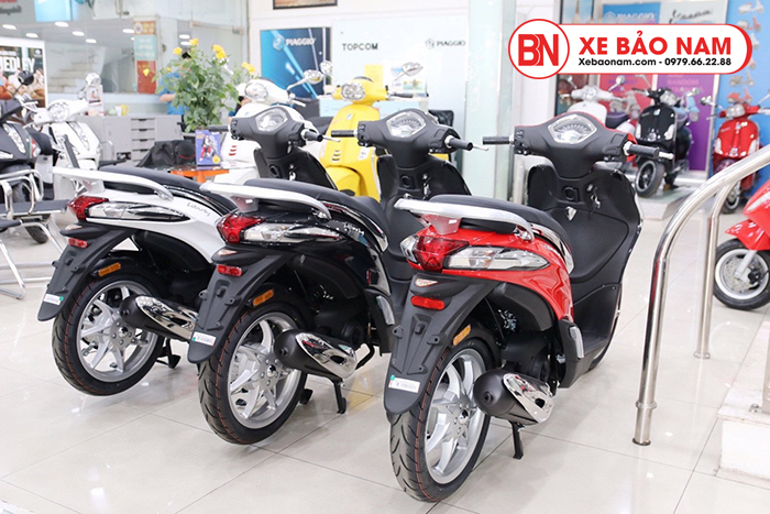 Đuôi xe ga 50cc piaggio liberty 