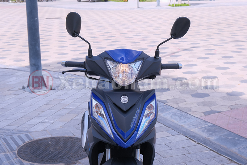 Mặt trước xe máy galaxy sym 50cc